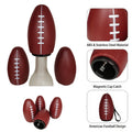 Rugby Ball-Shaped Automatic Press-Down Bottle Opener