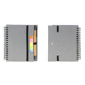 Eco Spiral Notebook W/Sticky Notes And Ruler & Pen
