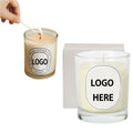 Smokeless Scented Candle in Clear Glass Jar
