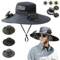 Solar Powered Fan Hat Fishing Hats