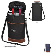 2 Bottle Insulated Wine Cooler Bag