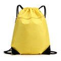 Waterproof Drawstring Backpack with Zipper Pocket