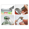 Stainless Steel Double-Head Vial Opening Tool Bottle Opener