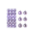 Christmas Tree Decorations 6 Styles Small Shatterproof Balls