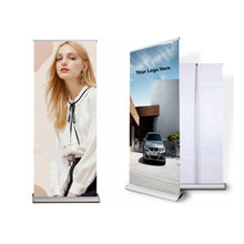 Portable Aluminum Alloy Vertical Retractable Roll Up Banner Stand