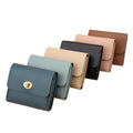 Retro Fashion Pu Leather Wallet 2-Layer Credit Card Holder