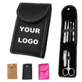 Leather Stainless Steel Nail Clipper Set