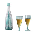 Foldable Plastic Goblet Set Of 5 With Storage Bottle