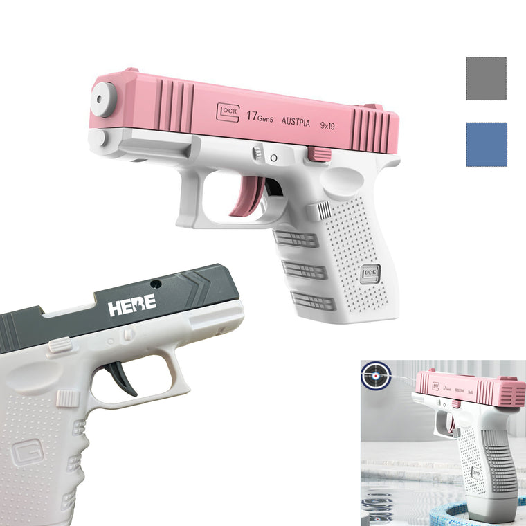 Manual Rapid-Fire Glock-Style Water Gun