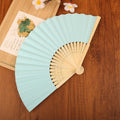 Paper Bamboo Folding Hand Fan