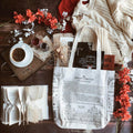 Cotton Canvas Everyday Tote Bag