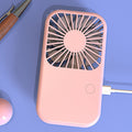 Mini Handheld Fan with Phone Holder