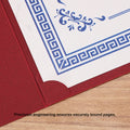 Tri Fold Certificate Diploma Cover