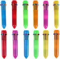 Christmas 10 In 1 Mini Retractable Pen Multi-Color