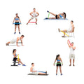 Resistance Bands 5-Piece Set