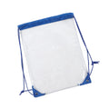 Large Clear Waterproof Stadium Drawstring Backpack