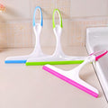 Brush Scraper Water Cleaning Window Tool Soft Rubber Scraper