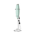 Electric Handheld Milk Frother W/Holder