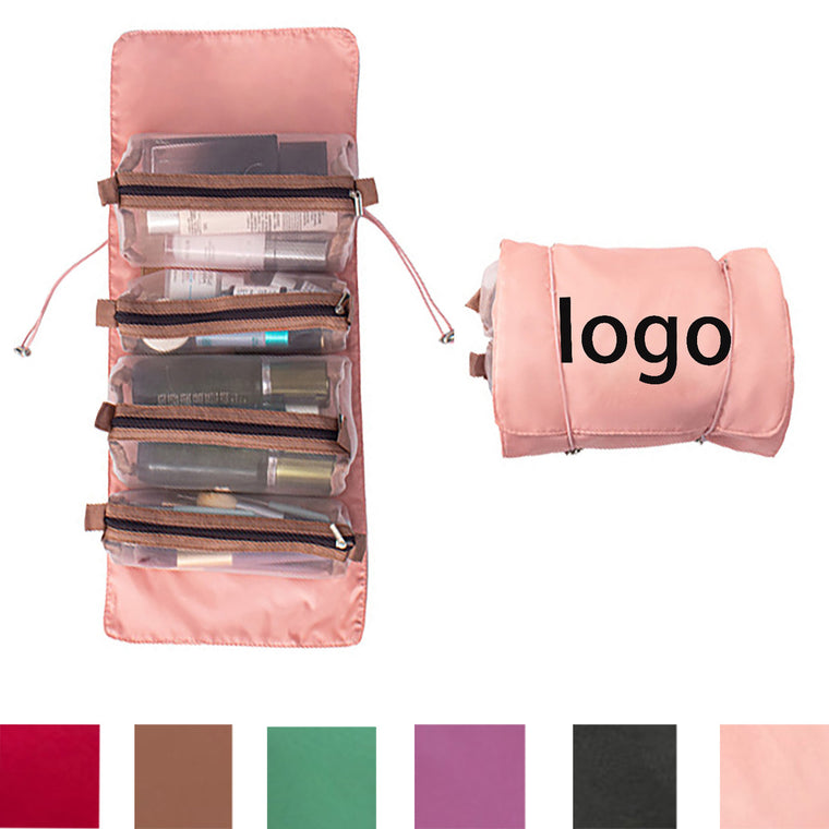 4 In 1 Detachable Roll Up Cosmetic Bag