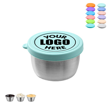40ml Stainless Steel Sauce Container With Lid