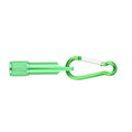 2-in-1 Mini Metal Compact Flashlight/LED Torch Keychain