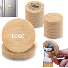 Bamboo Magnetic Bottle Opener