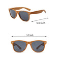 Wood Grain Sunglasses