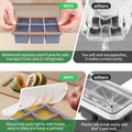 Food Grade Silicone Large Whiskey Ice Mold Tray With Lid