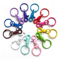 Metal Swivel Lanyard Snap Hook With Key Rings