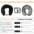 Travel Neck Pillow Luggage Storage Case