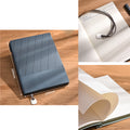 A5 Notebook With Pen Holder And Metal Bookmark