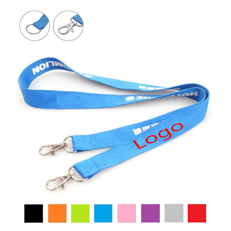 Recycled Nylon Eco-Friendly Double-Ended Lanyard