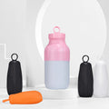 Silicone Travel Container Leak Proof Sleeve With Rin