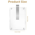 Car Sun Visor Magnetic Acrylic Photo Holder