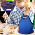 Zippered Neoprene Lunch Tote Bag