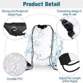 Large Clear Waterproof Stadium Drawstring Backpack