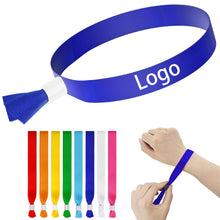 Disposable Custom Polyester Event Wristband Bracelet
