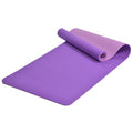 Tpe Two-Tone Yoga Mat With Carrying Strap