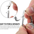 6 Piece Stainless Steel Measuring Spoons Cup Set