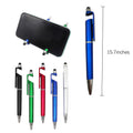 3 In 1 Plastic Touch Stylus Pen With Phone Holder