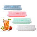 Flexible Silicone Ice Cube Tray With Lid