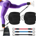 6 in 1 Ankle Resistance Band For Leg Booty Workout Equipment