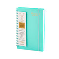 A5 Size Coil Elastic Strap Colorful Notebook
