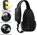 Crossbody Sling Bag with Adjustable Shoulder Strap