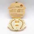Kids Wooden Milk Teeth Storage Box