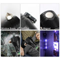 Multi-Function Solar Power Car Safety Hammer Flashlight