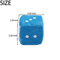Retro Square Plush Dice