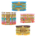 Letter Soft Clay Bracelets
