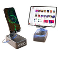Desktop Bluetooth Speaker W/ Phone Holder & Power Bank