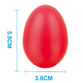 Plastic Egg Shaker Percussion Musical Egg Maraca Easter Egg